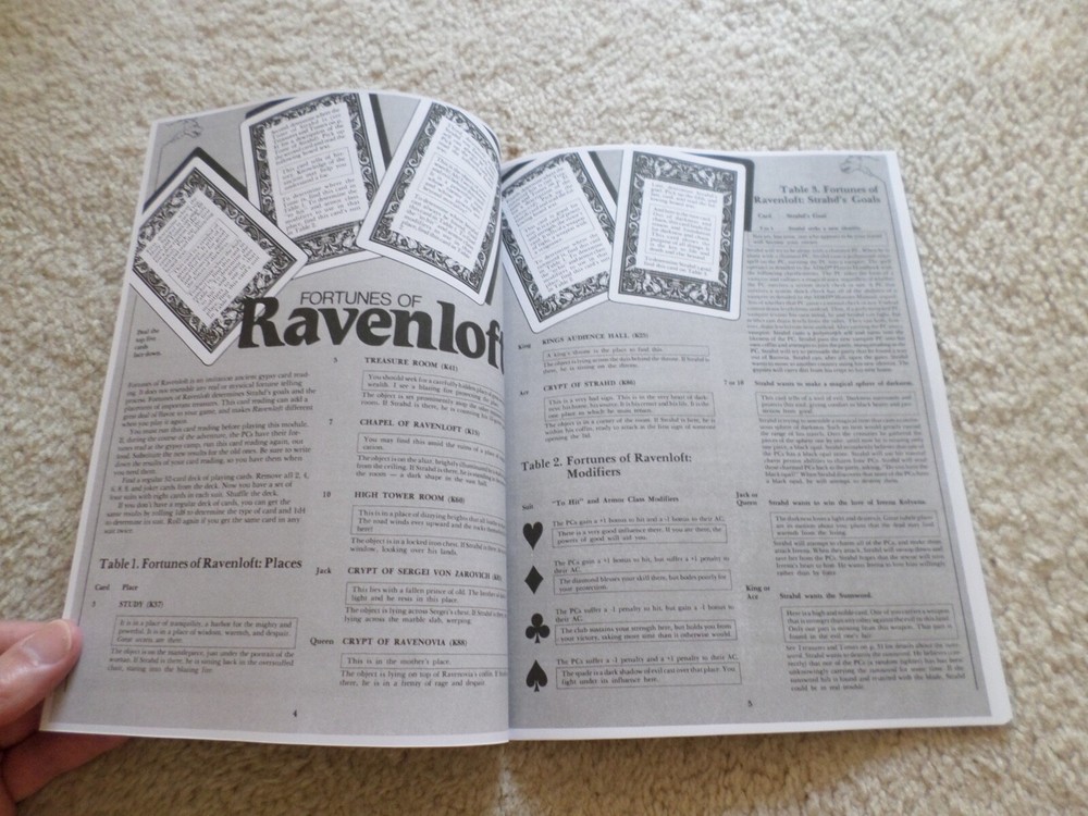 Ravenloft adventure module I6 Dungeons & Dragons