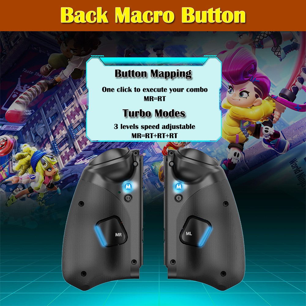 Wireless Joy-pad Controller for Nintendo Switch OLED Switch Lite IOS PC Mobile