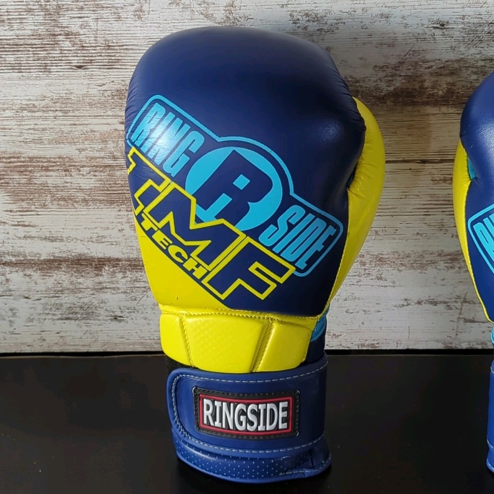 Ringside Boxing Pro Style IMF Tech Hook & Loop Training Gloves 10 Oz USED