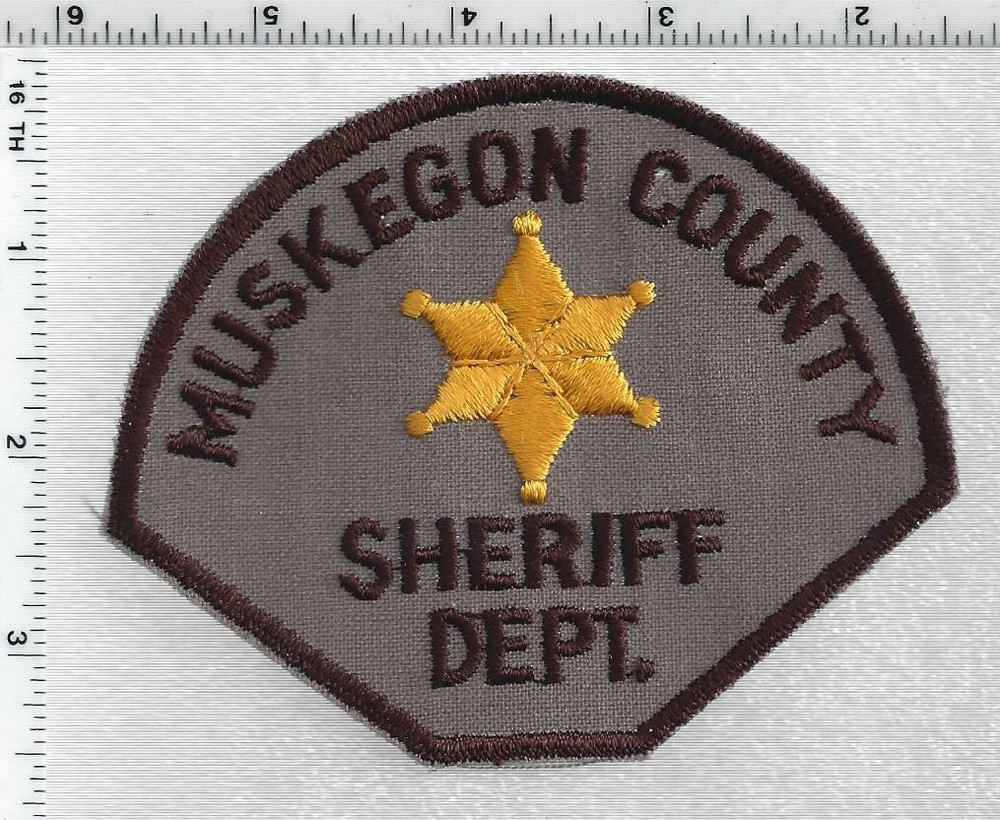 Muskegon County Sheriff (Michigan) 1st Issue Shoulder Patch