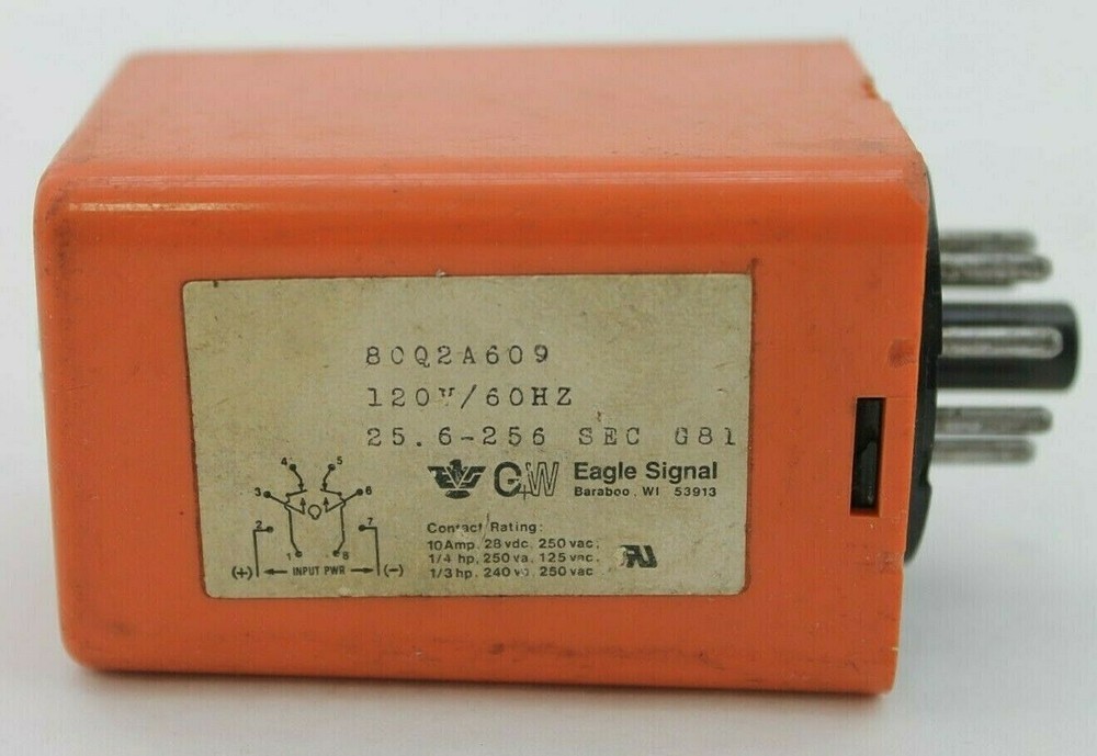 Eagle Signal 80Q2A609 Time Delay Relay