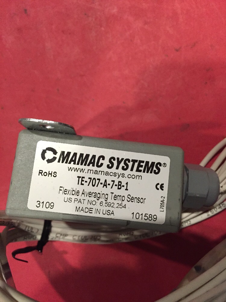 MAMAC SYSTEMS TE-707-A-7-B-1 Flex. Averaging Temp. Sensor NOS NIB