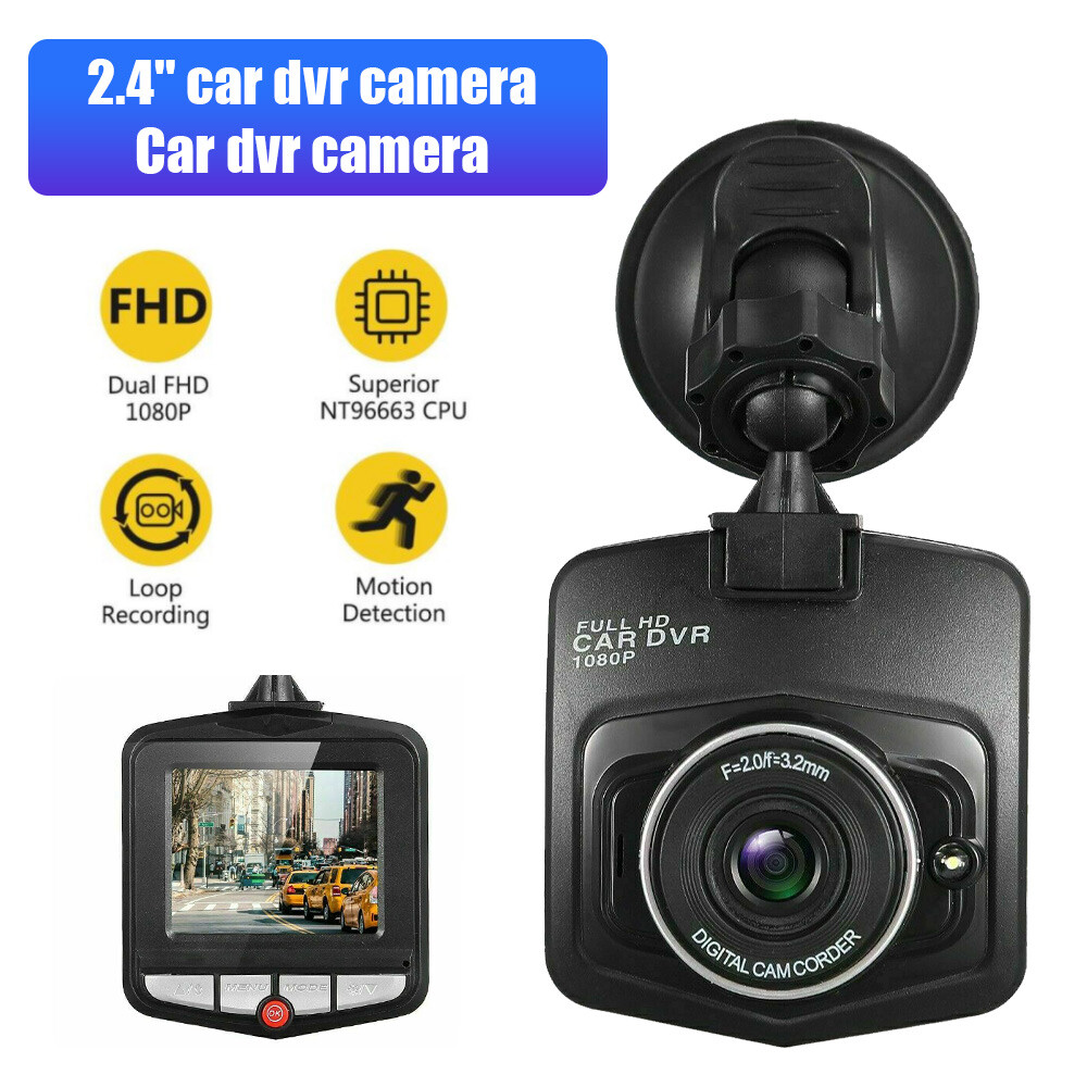 2.4" HD 1080P Car DVR Camera Video Loop Recorder Dash Cam Motion Detection