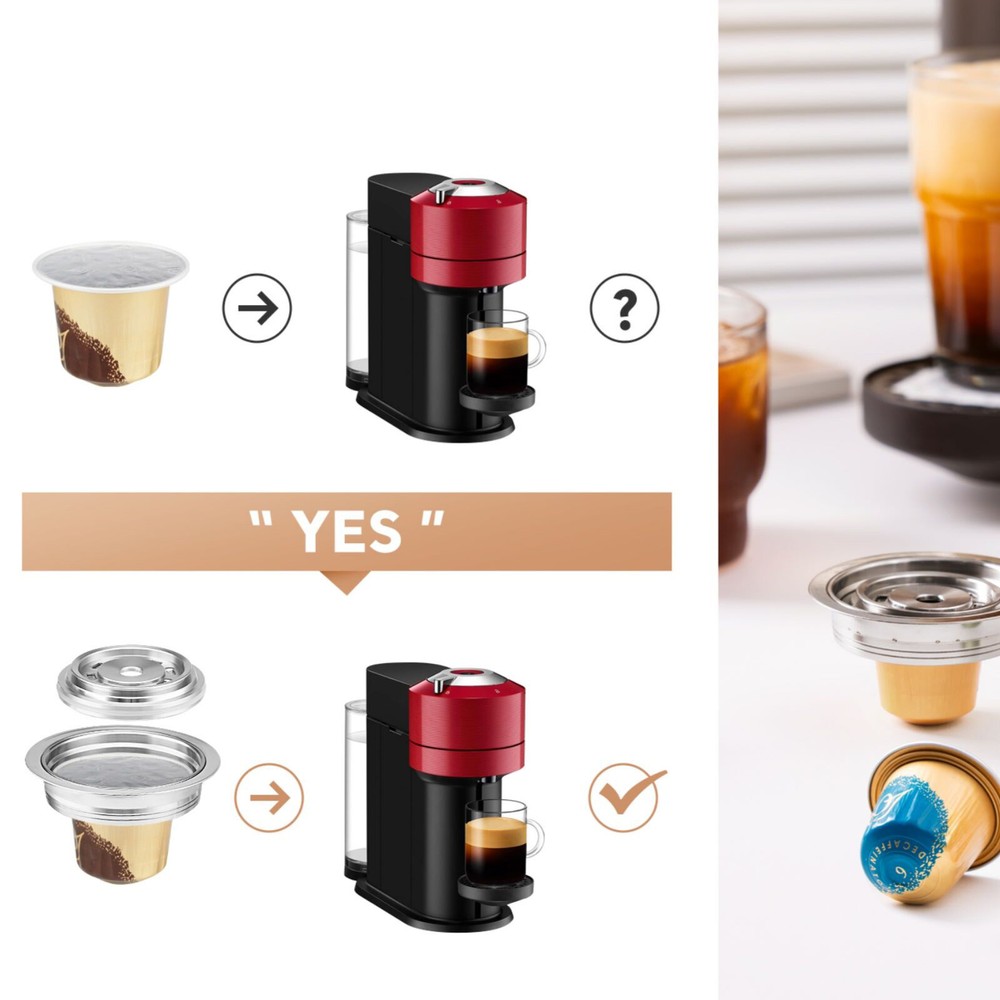 Coffee Capsule Adapter Conversion For Vertuo Next / POP For Vertuolline GCA1