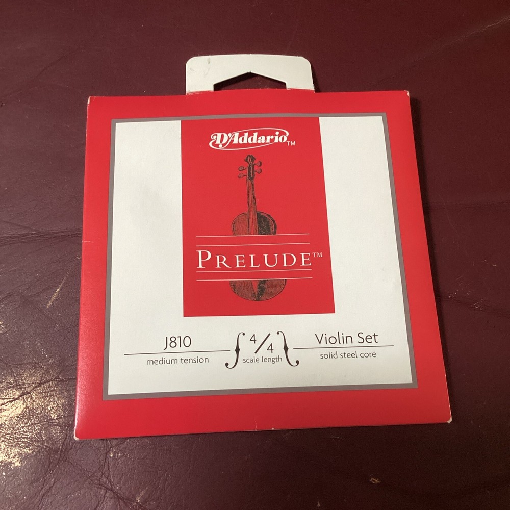 D'Addario J810 4/4 Prelude Violin String Set