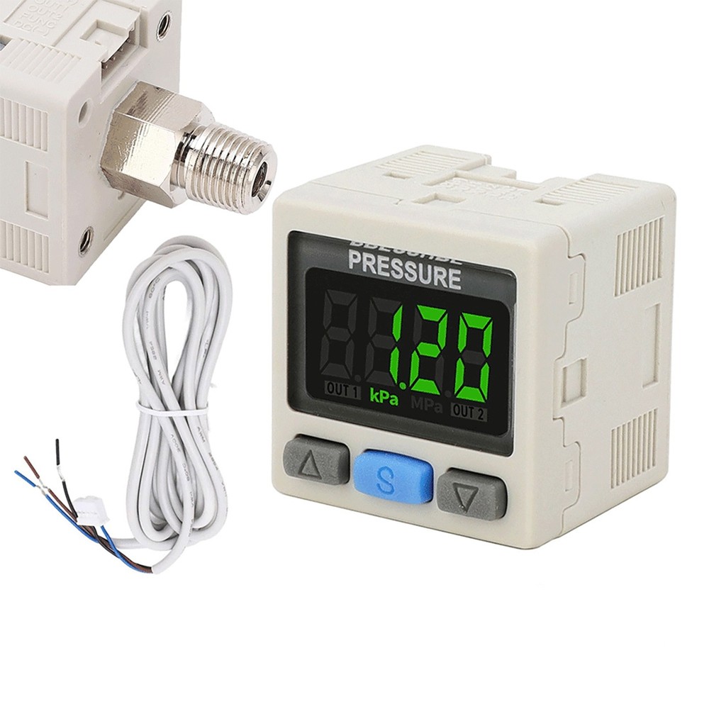 Easy to set Digital Pressure Switch Pneumatic Vacuum Digital Controller Switch
