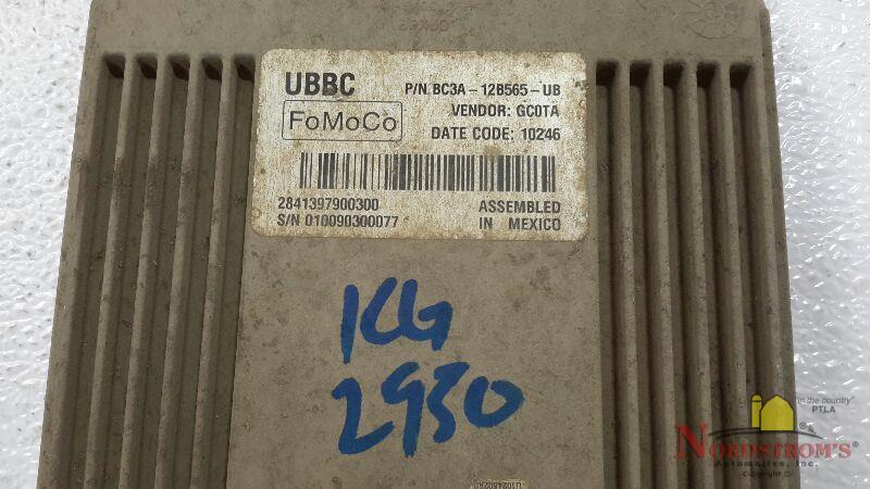 2011 Ford F350SD Pickup Transmission Control Module Computer