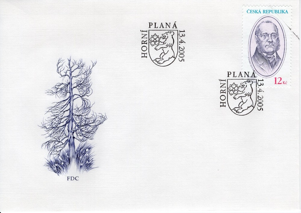 CZECH REPUBLIC  2005 Personalities  FDC5811