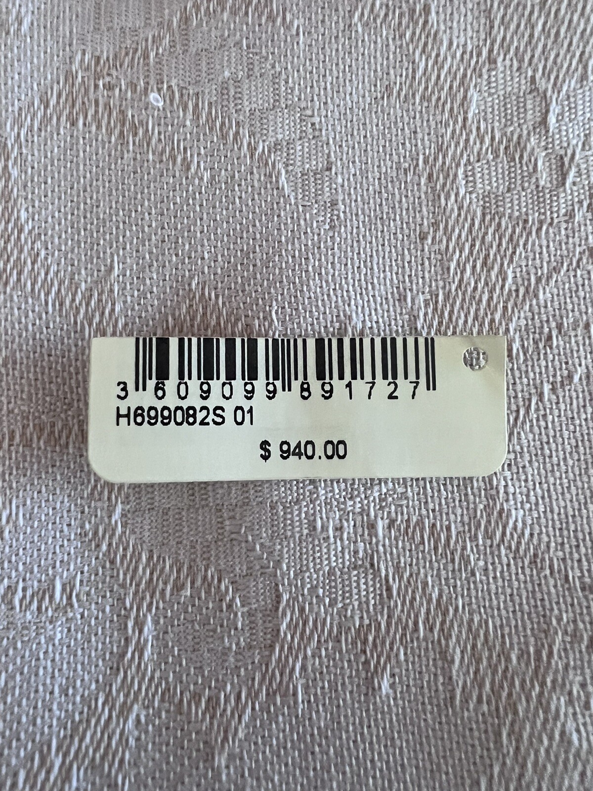 Hermès Chevron Artisanale stole Cashmere EXCELLENT Condition