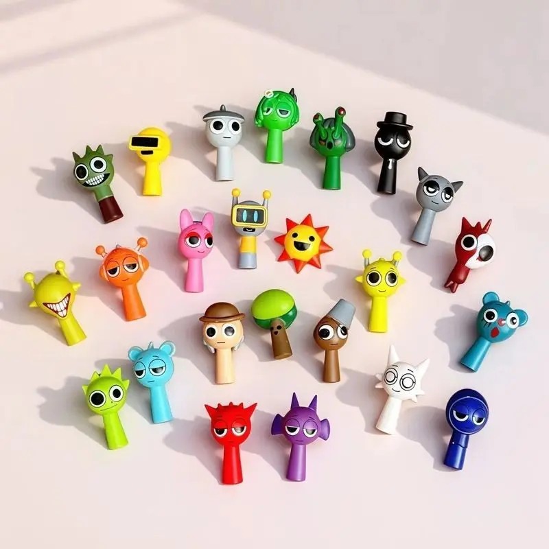 24pcs set Sprunki Model Toy Game Action Figures Toy Birthday Gift