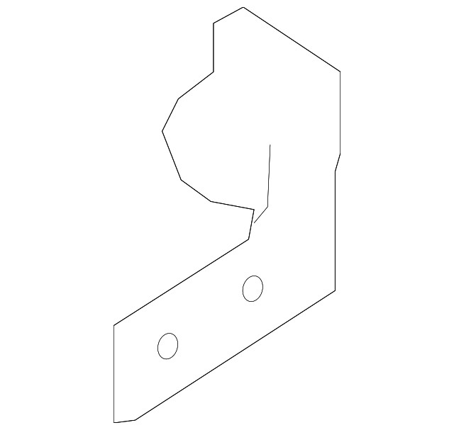 Genuine Nissan Door Hinge 80401-JF00A