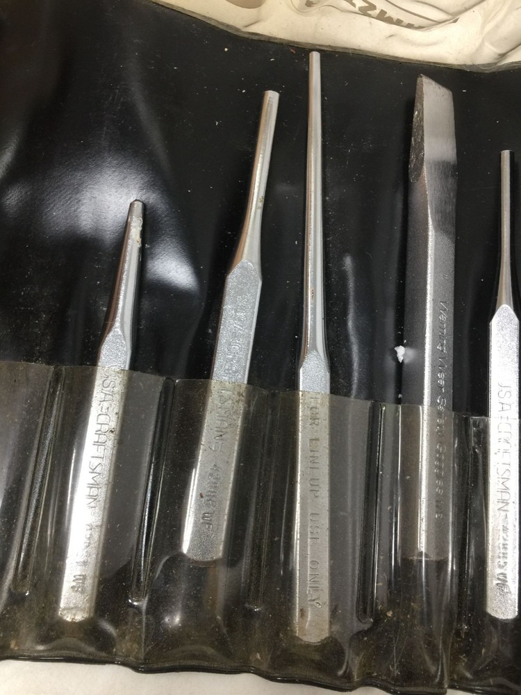 Sears Craftsman punch and chisel set, model number 4303