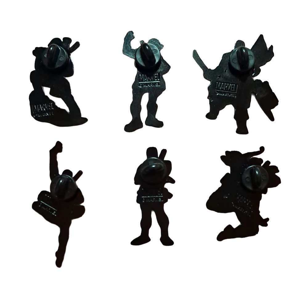 Marvel Studios: Deadpool High Quality Metal-Based Enamel - 6 Lapel Pin Set