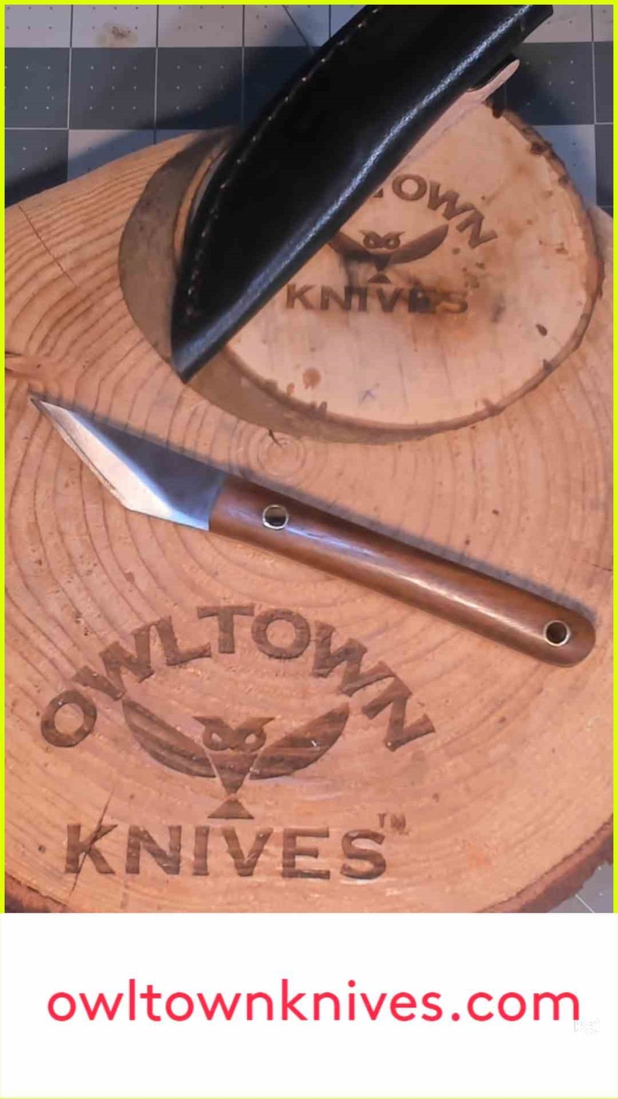 Kiridashi Hollow Grind Japanese Pencil carving knife 12C steel and Sheath, USA