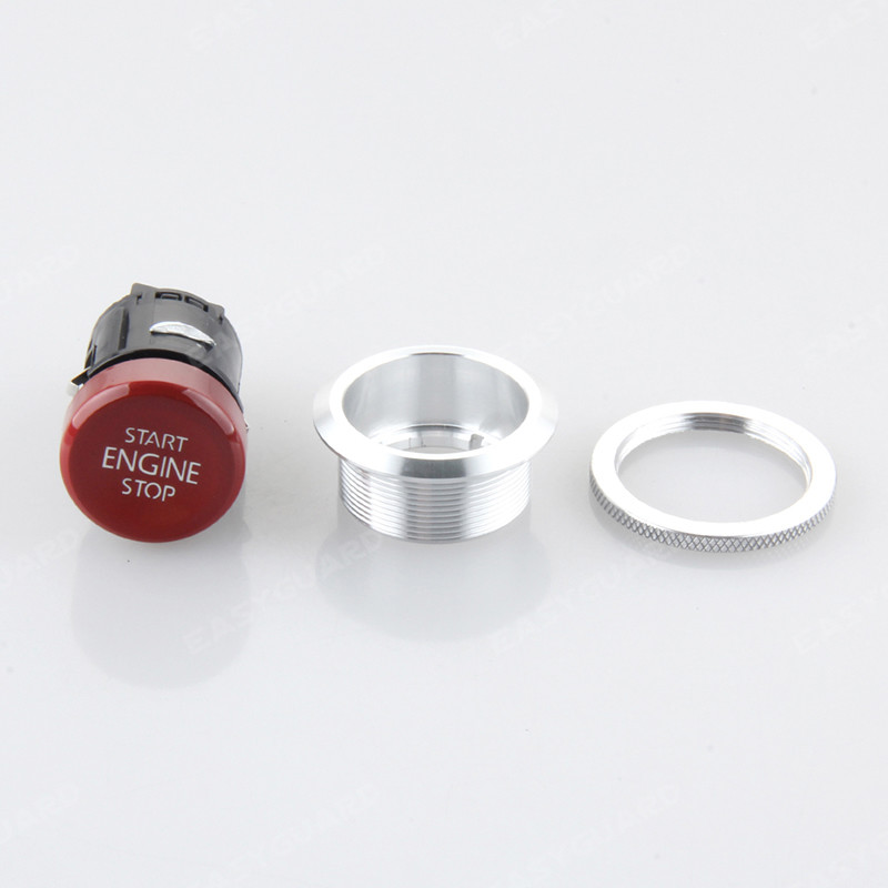 Top Keyless push button compatible with factory key fob remote engine start kit