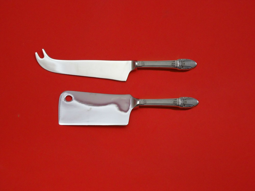 First Love by 1847 Rogers Plate Silverplate HHWS Cheese Set 2pc Custom