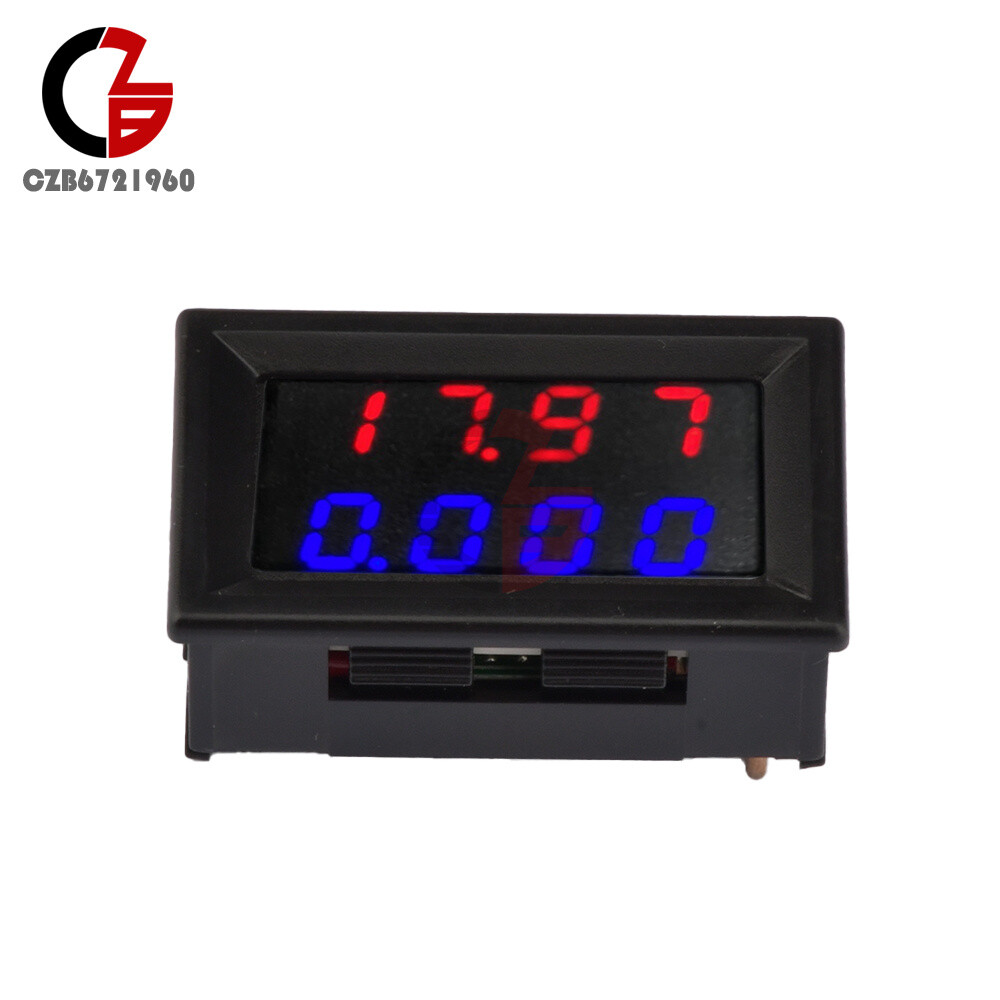 DC0-500V 0-10A 4 Bit Voltmeter Voltage And Current Adjustable Voltage Meter