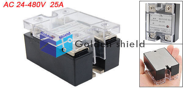 SSR25AA Solid State Relay 25A 150-350VAC/24-480VAC✦Kd