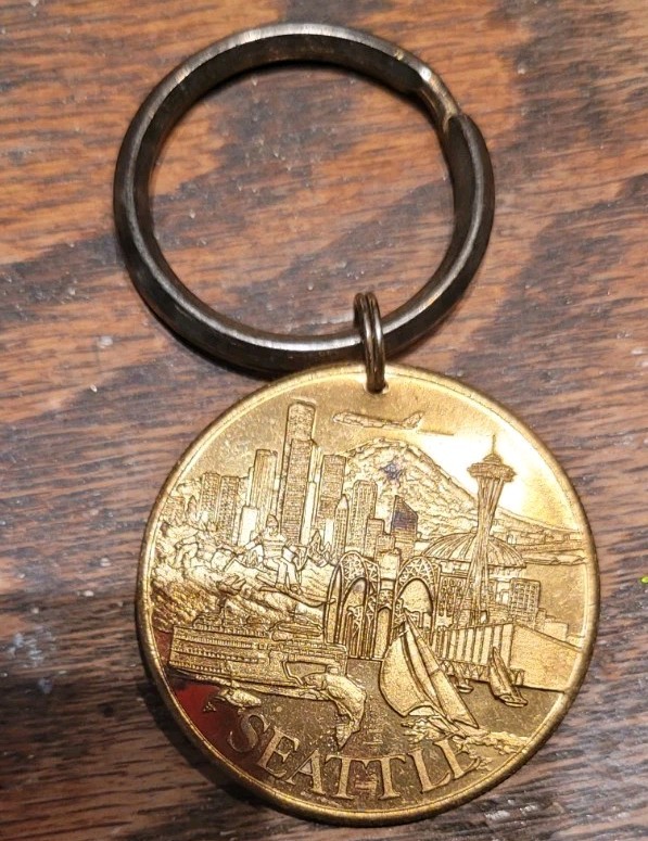 Seattle Boeing Ace Achieve Continuous Excellence Keychain