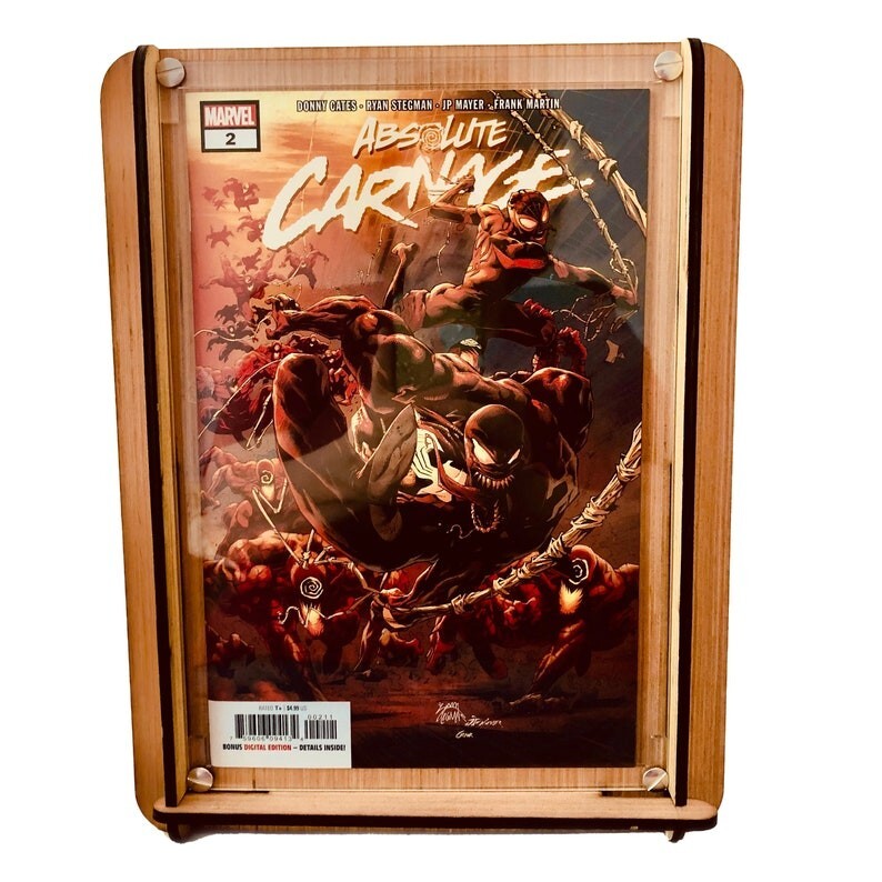 Comic Book Storage/Display Box + Marvel 's Absolute Carnage #2 - Perfect Combo