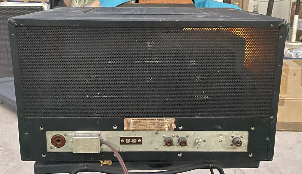 Vintage Heathkit TX-1 Apache Tube Ham Radio Transmitter #1