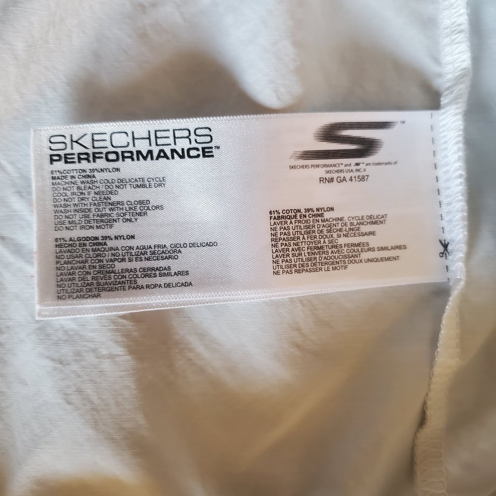 Skechers Performance Light Windbreaker Thin Jacket Size M