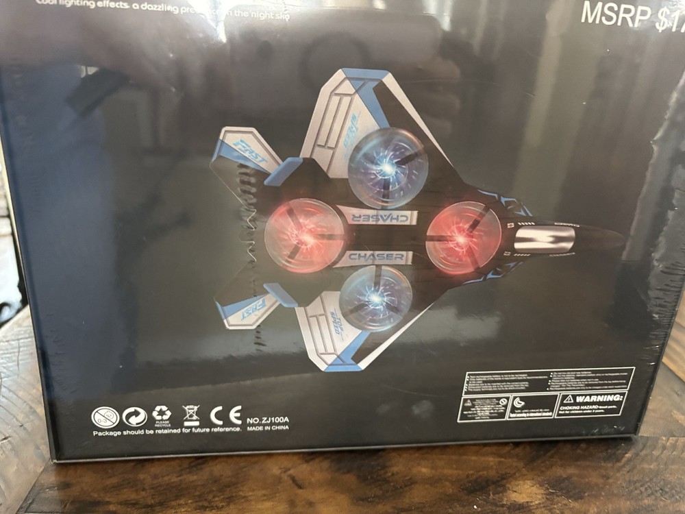 DMES AE3 Interstellar Fighter RC Drone 360 Stunts LED