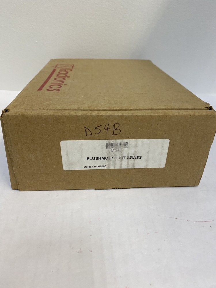 Radionics D54B Flush Mount Kit (Brass)