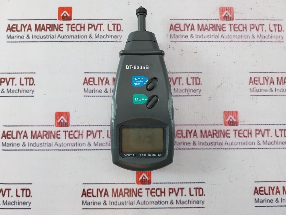 DT-6235B Digital Contact Tachometer Meter Surface Speed