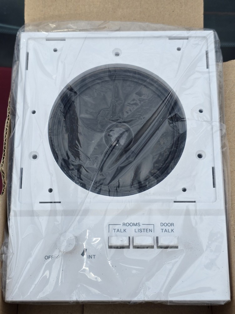 New AudioTech Intercom Model S56W White Room Station Speaker