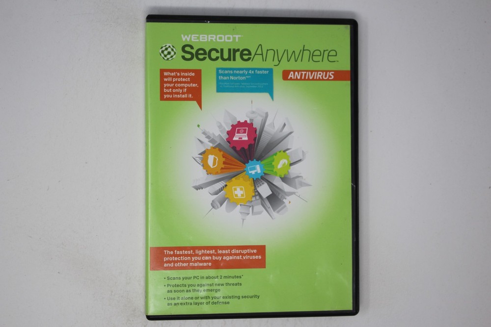 Webroot Secureanywhere Antivirus Software