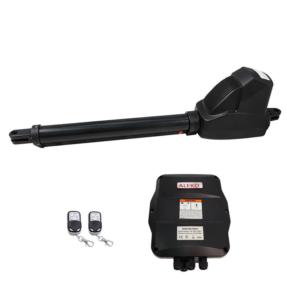 ALEKO Basic Kit Swing Gate Opener for Single Swing Gate Up To 880-lb