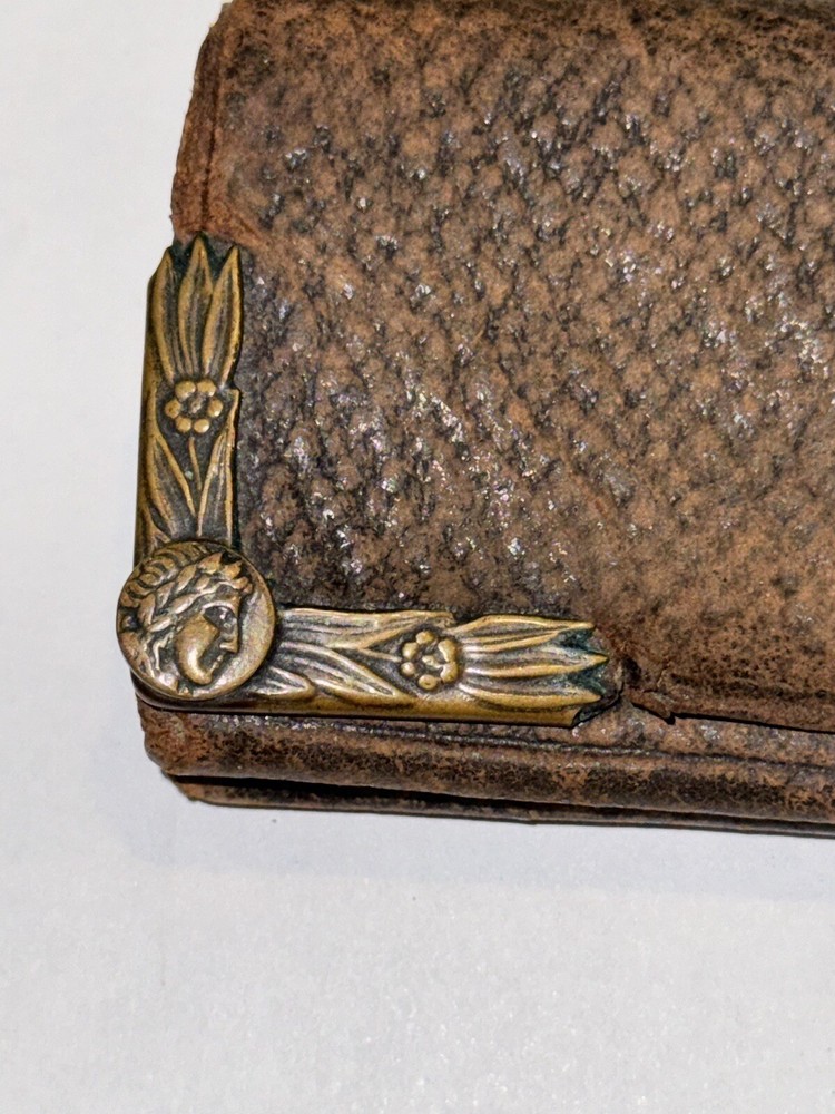 Antique Leather Fly & Leader Wallet