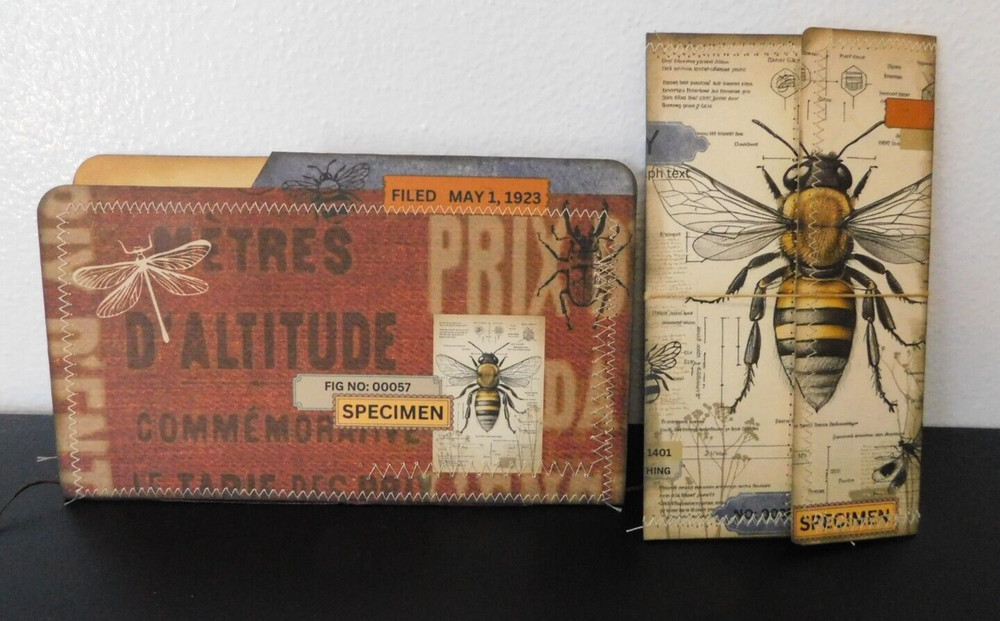Junk Journal Add On File Envelope Tags Journal Card Set A