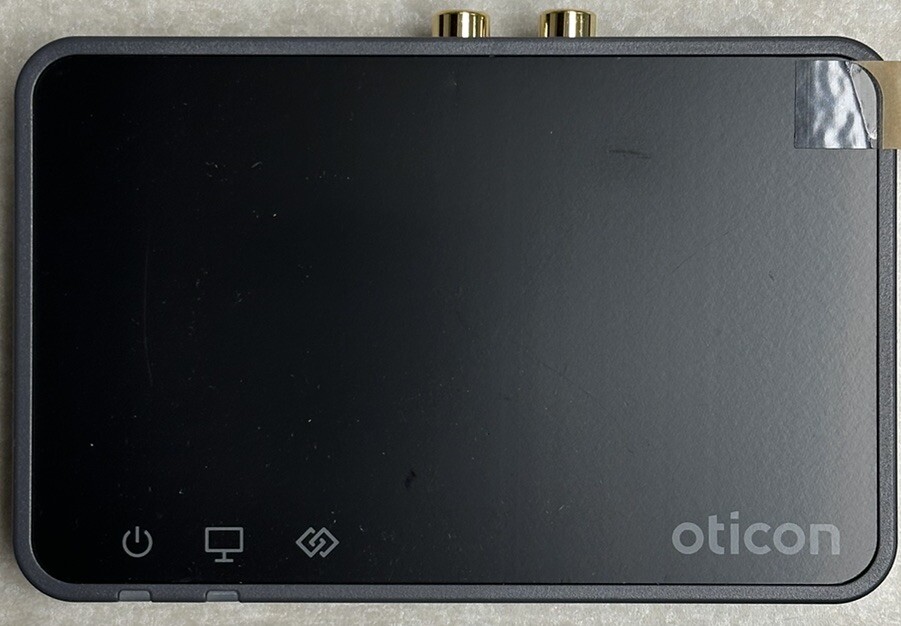 Oticon TV3 Bluetooth box. All Cables included.  Very Lightly Used. 30 Day Return