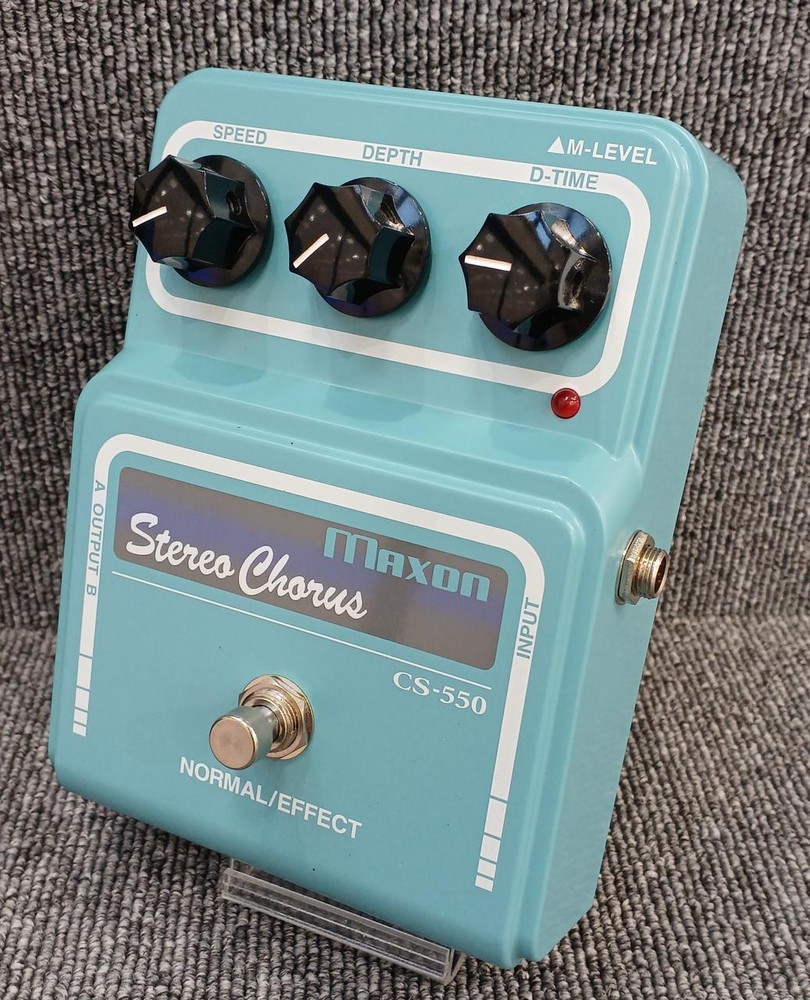 Maxon CS550 Stereo Chorus Guitar Effect Pedal