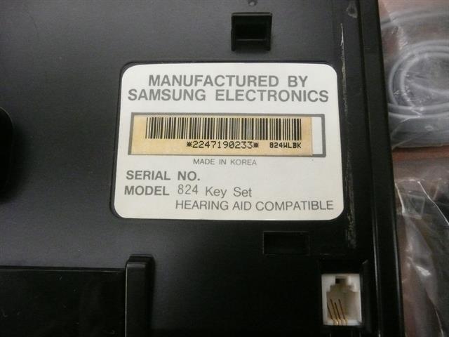 Samsung 824 DIS 24B Phone / (Does Not Include Base)