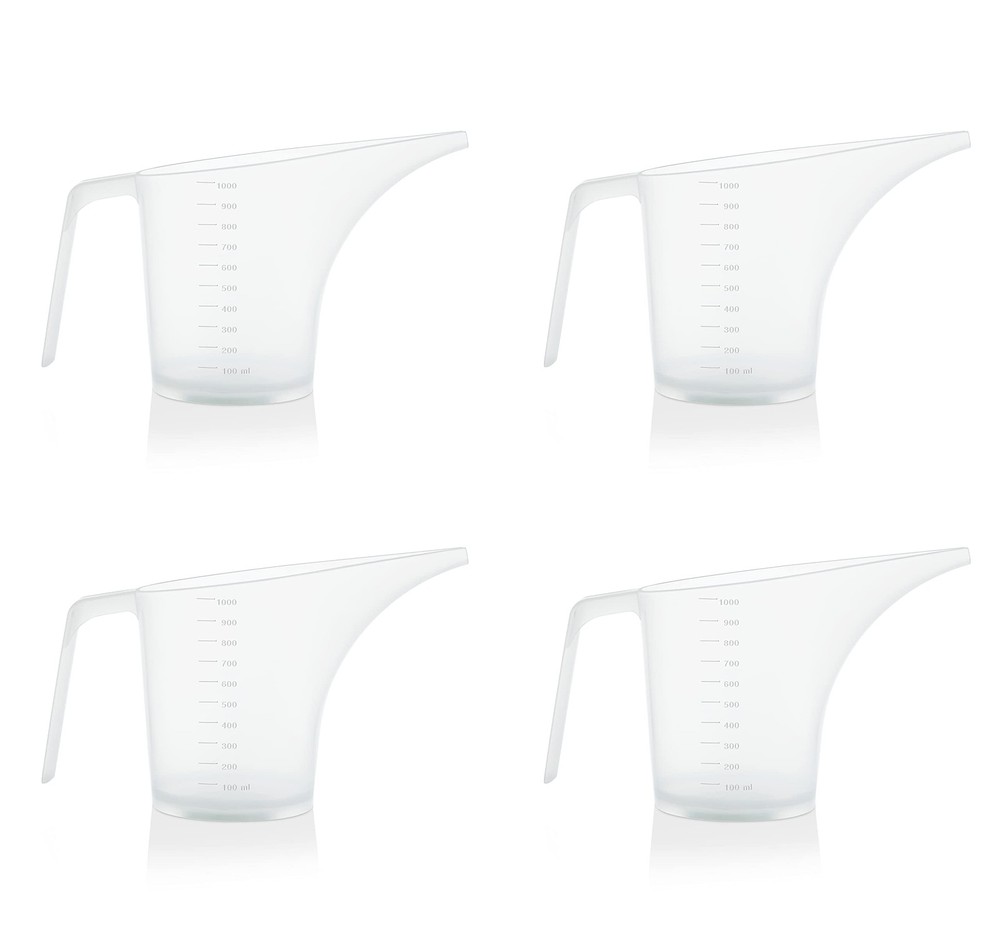 Funnel Pitcher for Soap Making, Large Capacity Easy Pour Container with Long ...