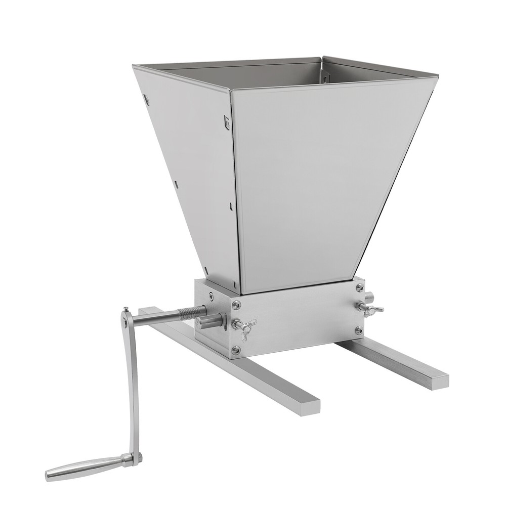 4L Manual Roller Grain Mill Adjustable Low Speed Drill Corn Crusher Machine
