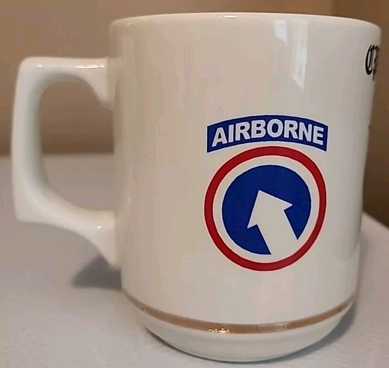 Airborne McClellan Warrior Support Rigger Coffee Mug