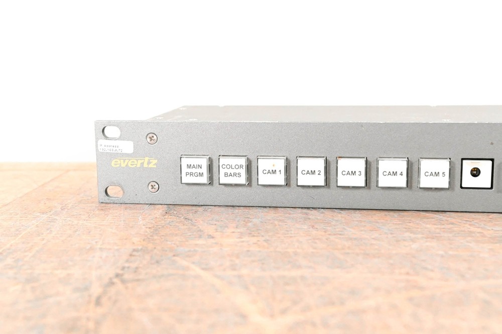 Evertz CP-1604E 20-Button Remote Panel CG007VT