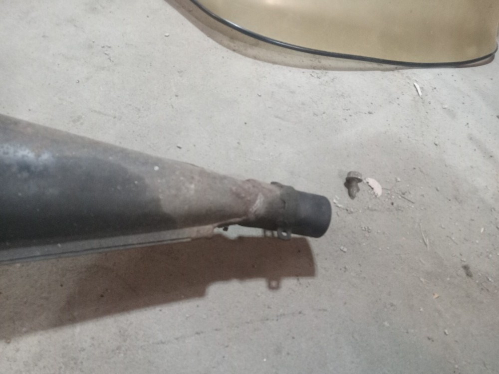1989 ski doo mx exhaust pipe
