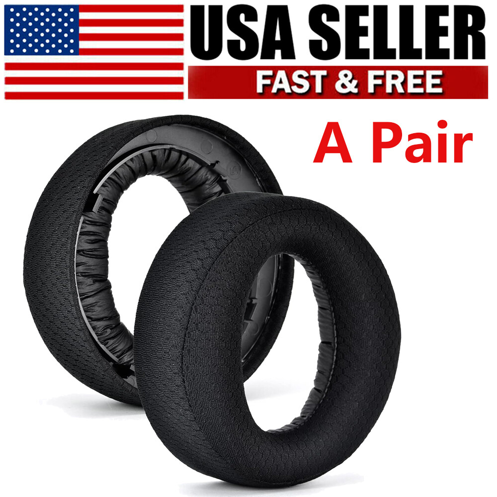 Replacement Ear Pads for Sony PS5 Pulse 3D Headset Soft Foam Cushion Covers