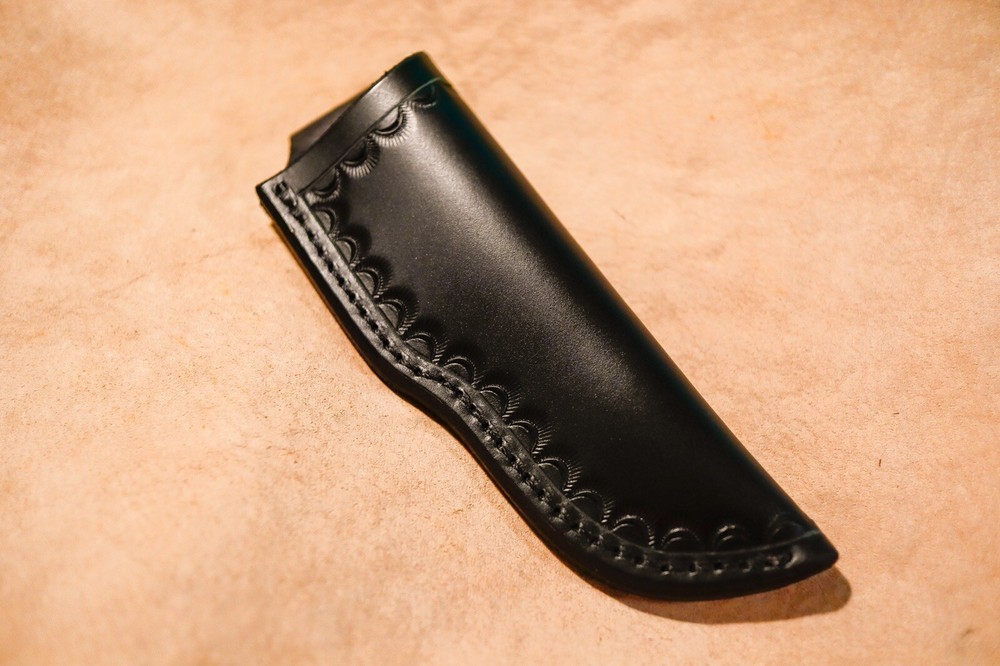 Custom Leather Sheath for Buck 103