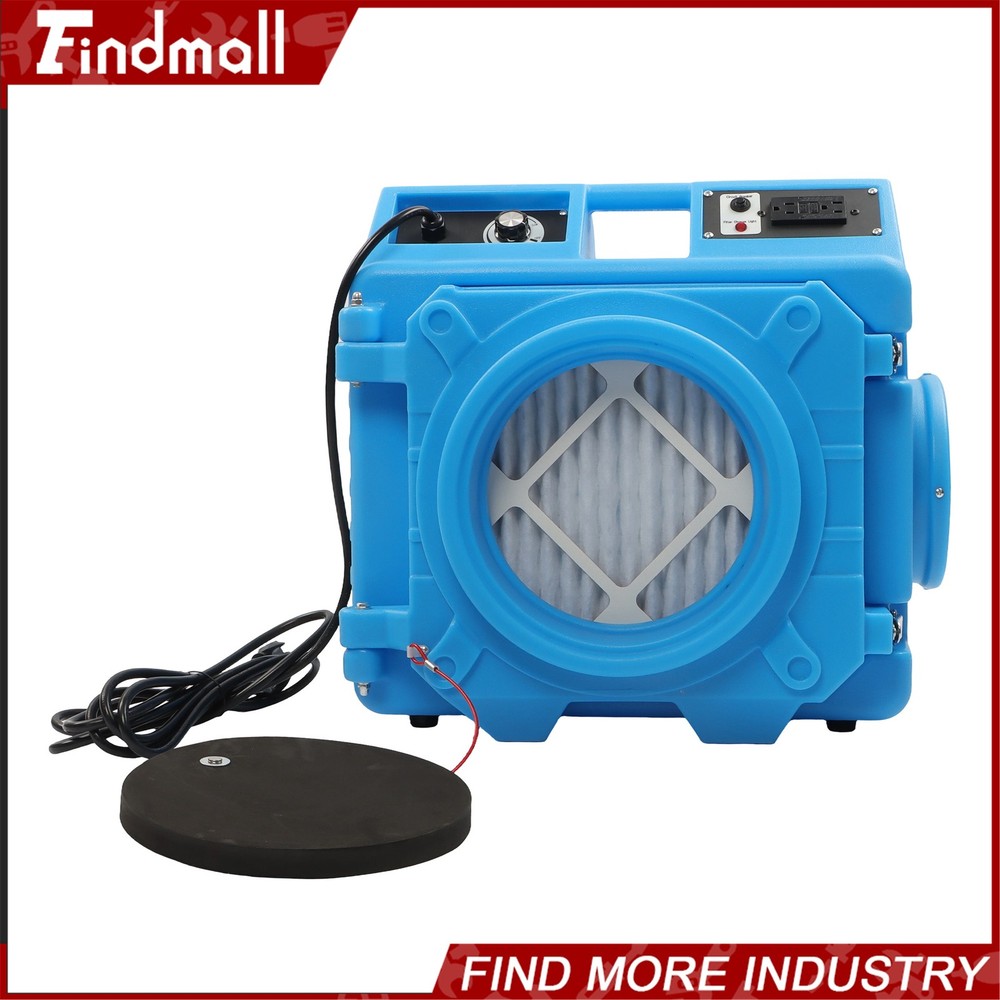 Findmall Air Scrubber 3-Stage Filtration Stackable Negative Air Machine 550 CFM