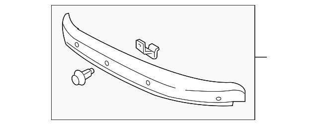 Genuine Honda Air Deflector Hood 08P47-SCV-103