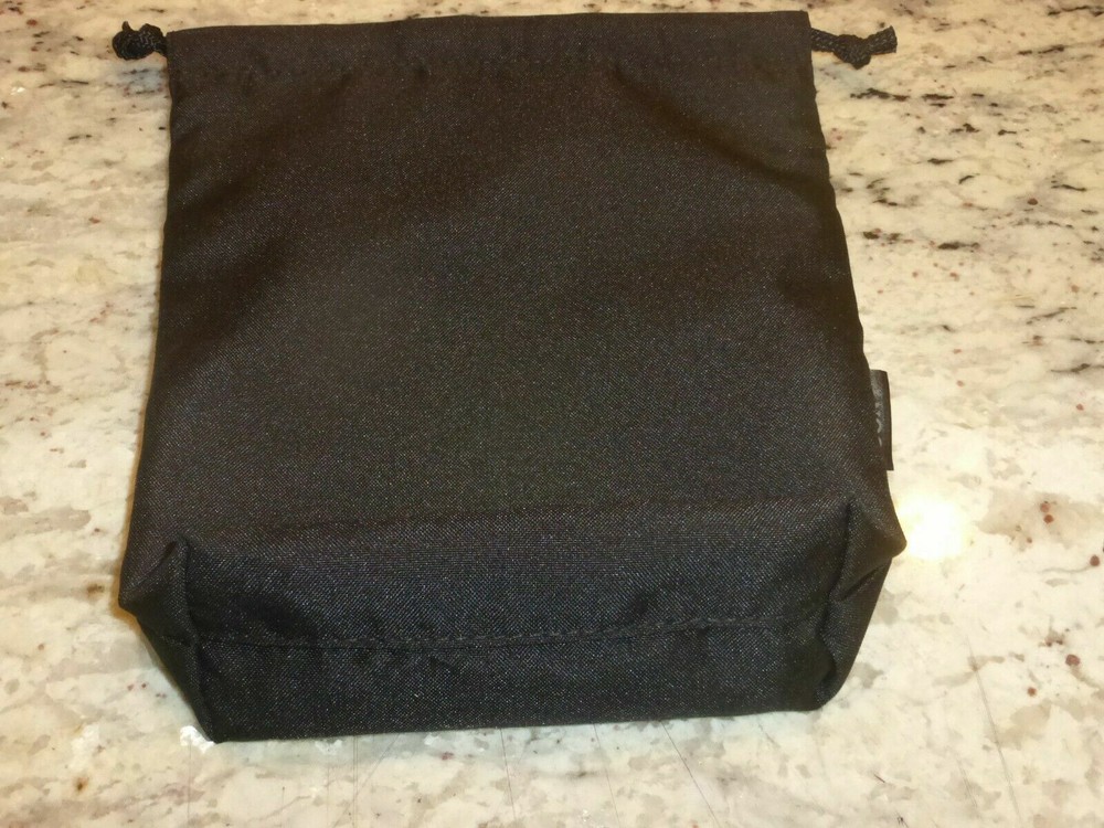 Genuine Sony Headphone Soft Nylon Fabric Drawstring Bag/Sack
