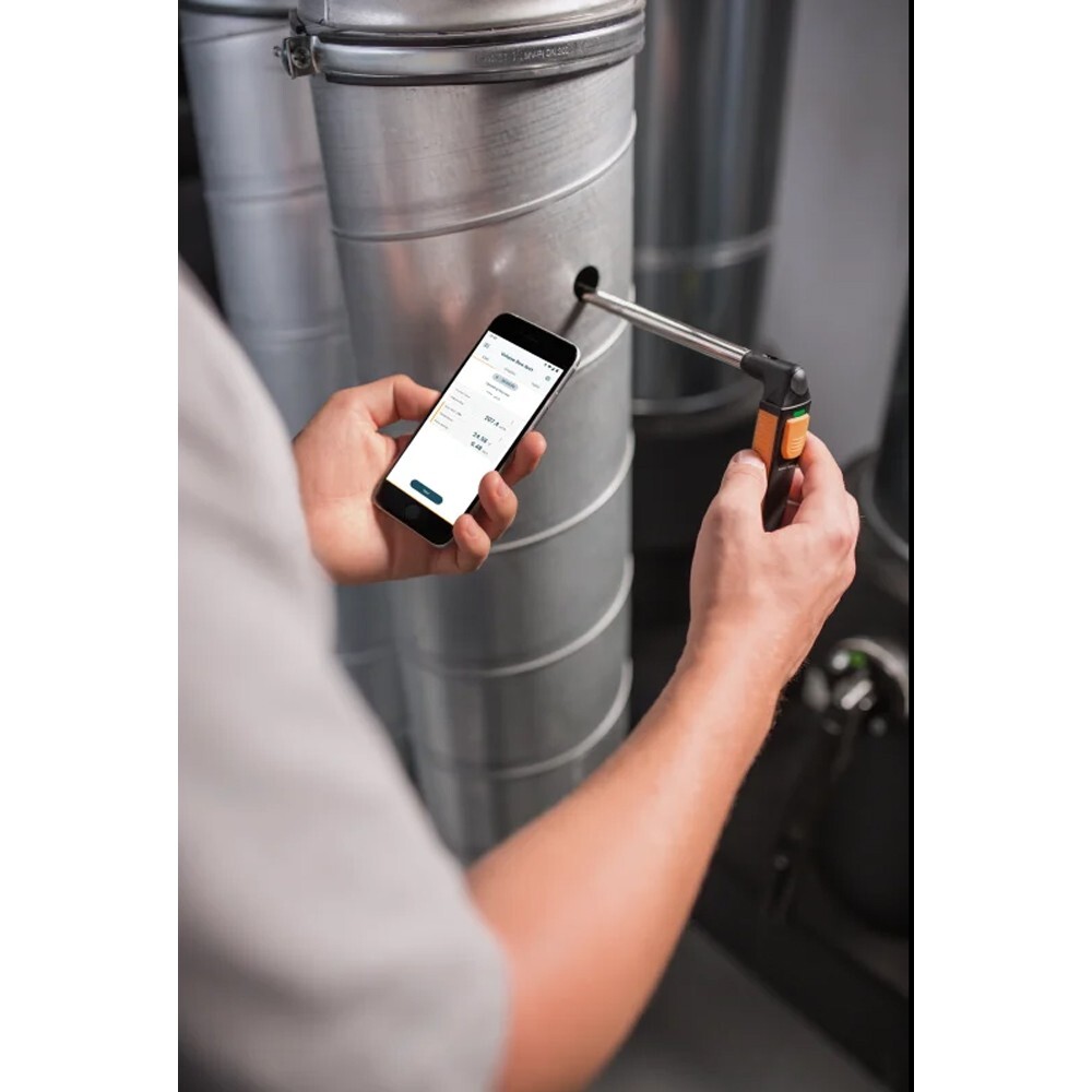 Testo 405i Thermal Anemometer Volume Flow Temperature Measurement App-Controlled