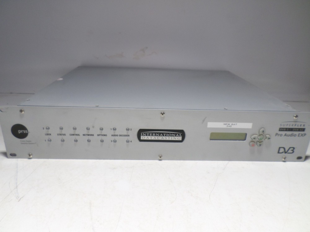 International Datacasting SFX4104FR SuperFlex Pro DVB-S Pro Audio Exp DV3