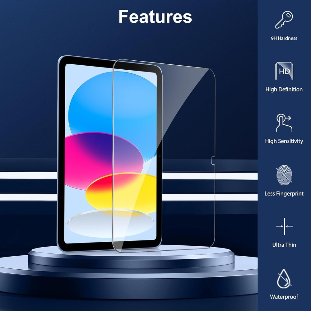 SPARIN Screen Protector for iPad 11th 10th Generation A16 11th/10th